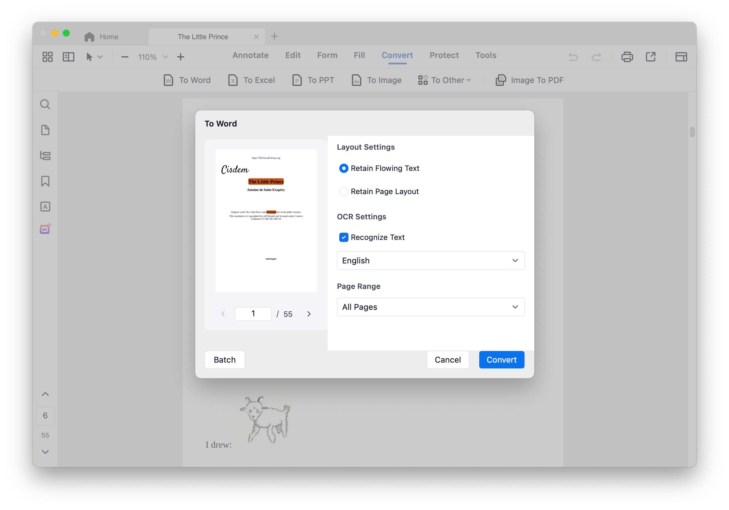 how to edit pdf mac cisdem ocr02