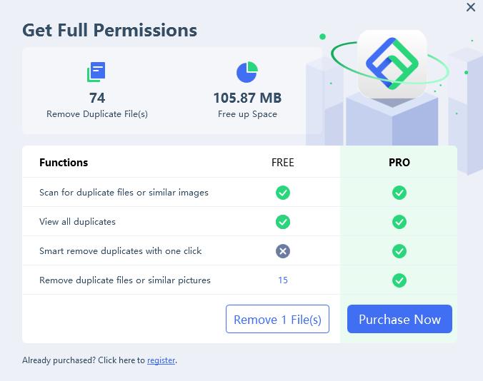 remove duplicate files using 4DDiG duplicate file deleter