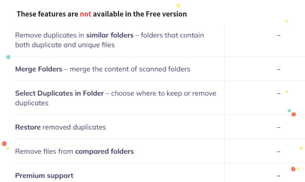Nektony Duplicate File Finder free version