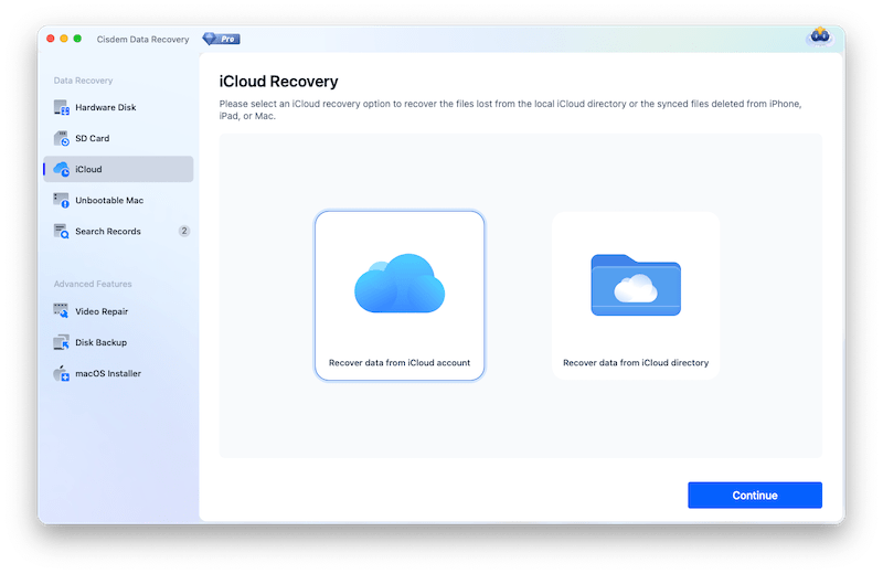 recover icloud notes with cisdem 01