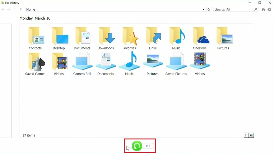 while organizing files you accidentally deleted windows02