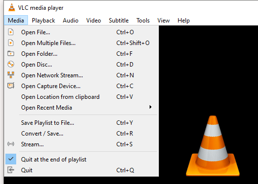 open vlc