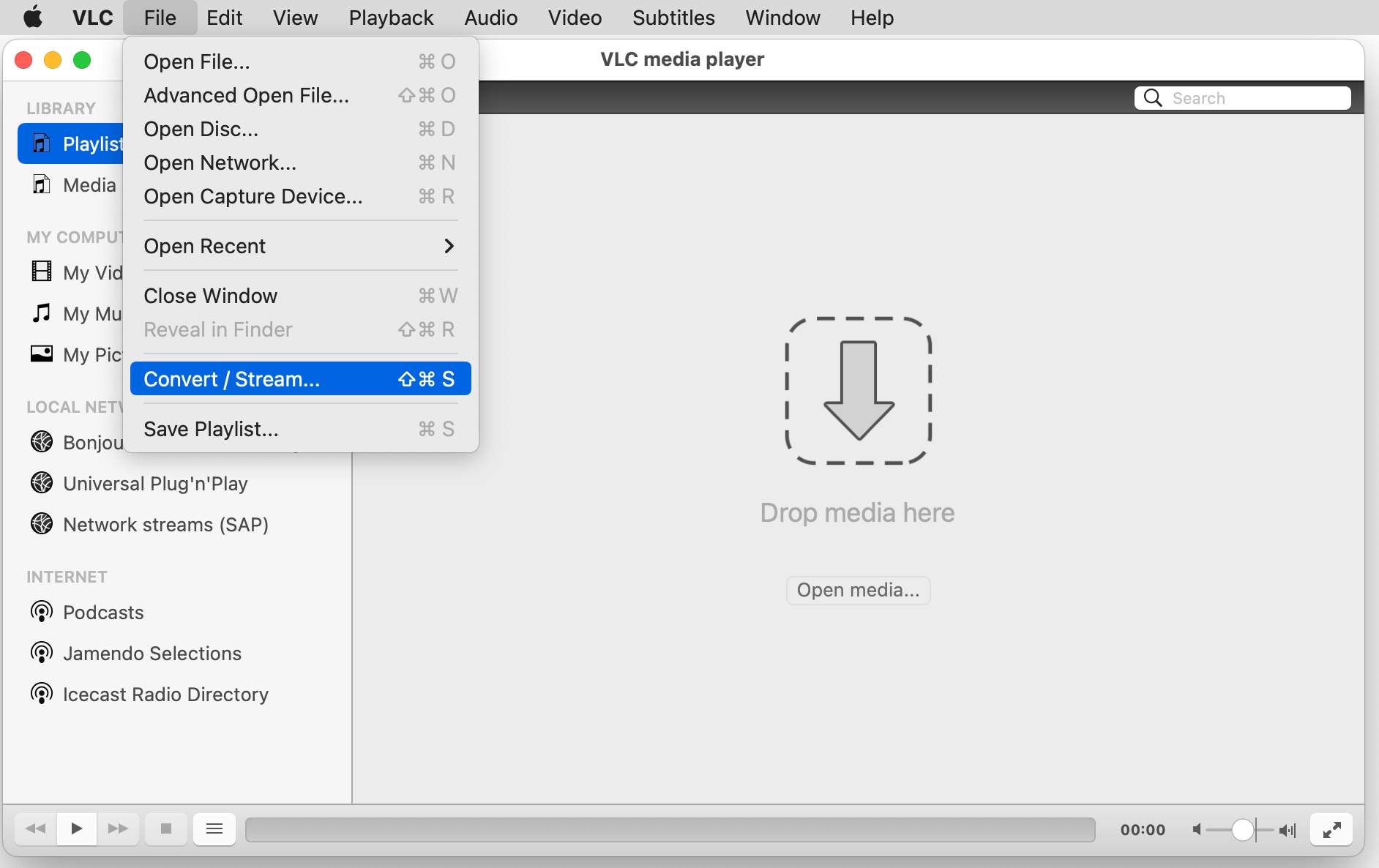 repair mp4 with vlc mac01