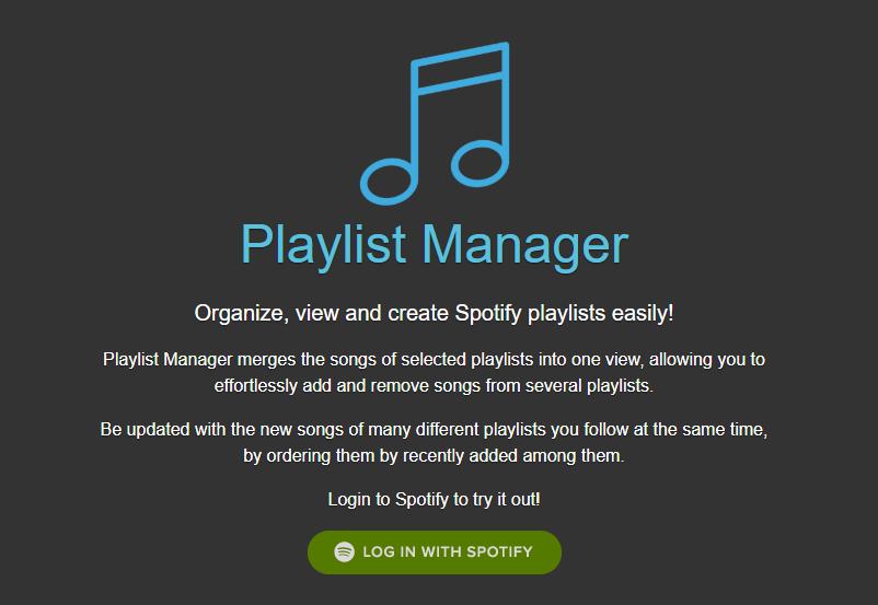 playlist manager