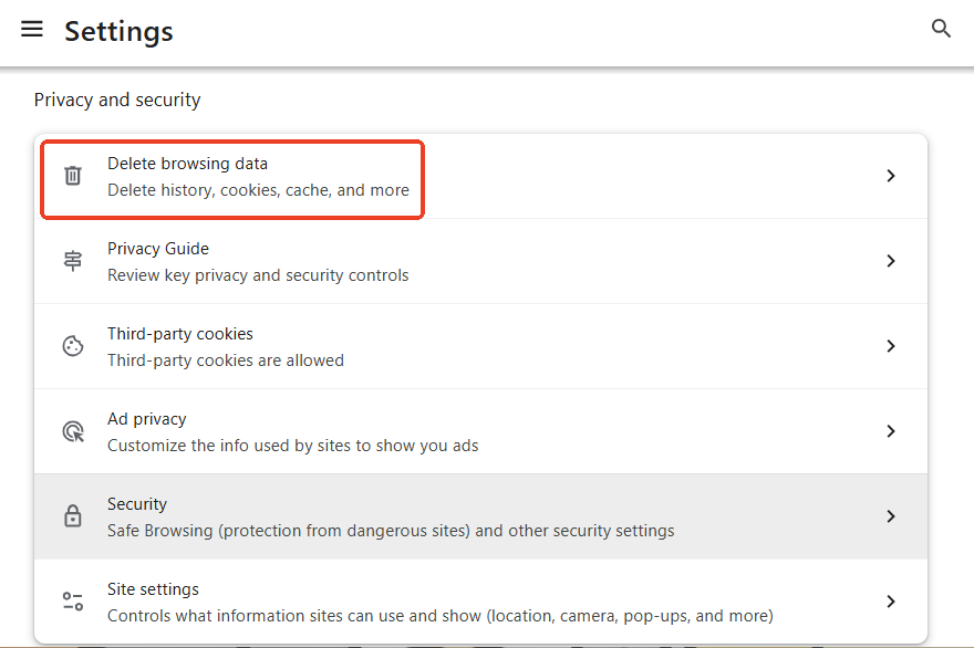 unknown error occurred chatgpt cache