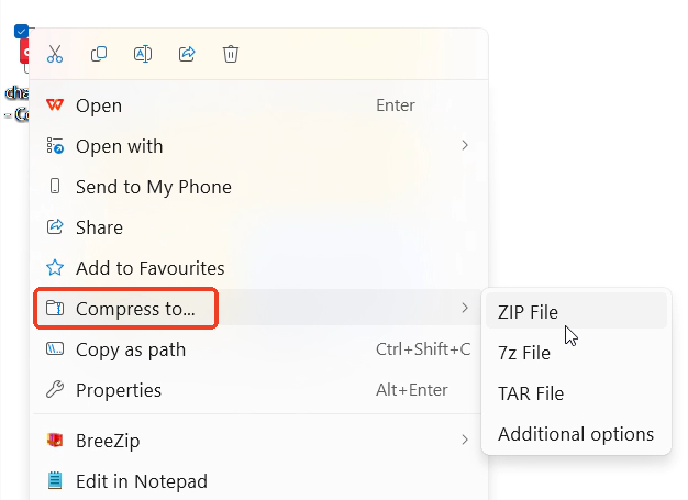 pdf too large to email zip