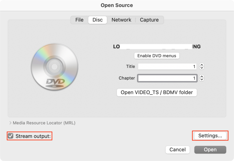 choose all titles and chapters