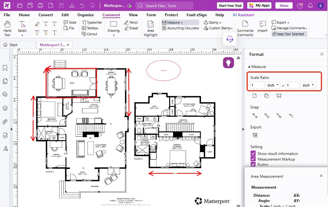 free pdf measuring tool foxit03