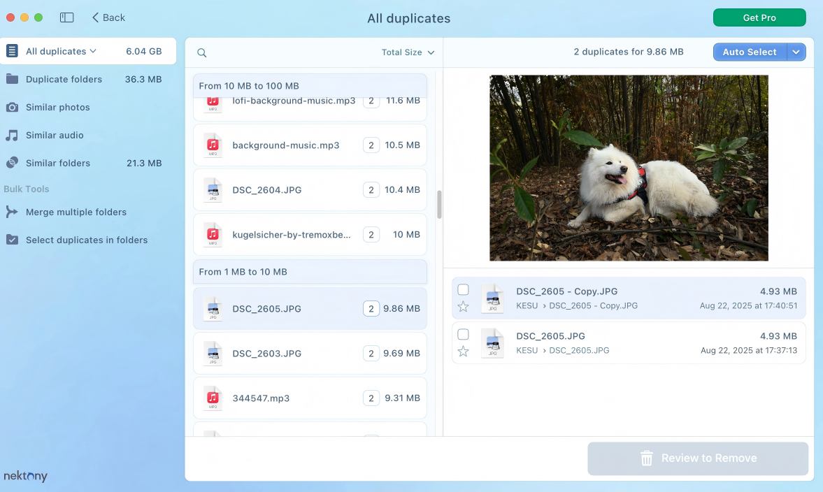 Duplicate File Finder Remover