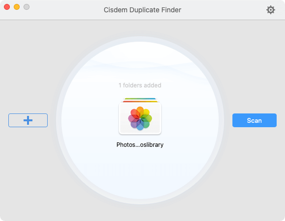 a Photos library being added