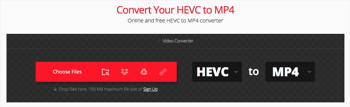 hevc to mp4 converter online conversion 01